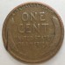 UNITED STATES OF AMERICA 1918 . ONE 1 CENT COIN . ERROR . SLICE